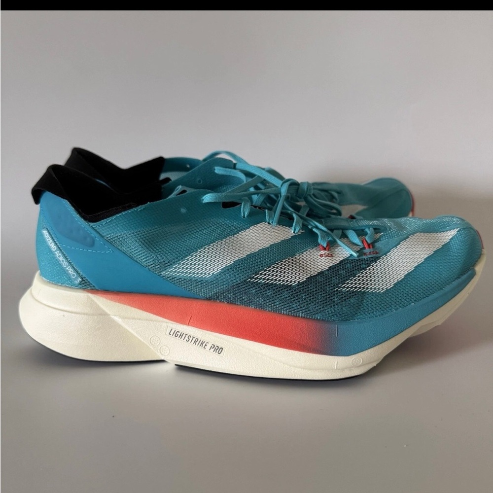 Brand New - Adidas Adizero Adios Pro 3 Blue/Red,ID8468 new